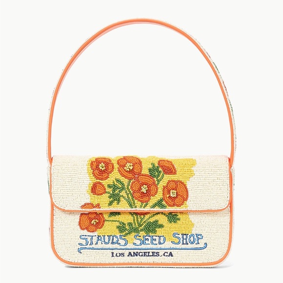 STAUD Handbags - STAUD BEADED TOMMY BAG